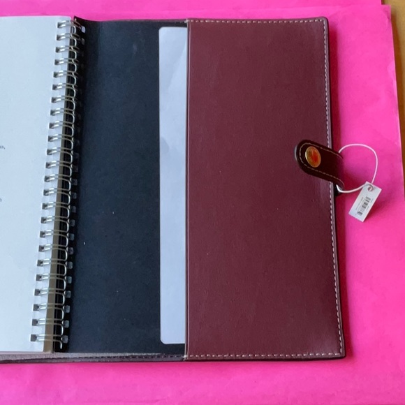 π COACH NOTEBOOK WITH HOUNDSTOOTH PRINT π NWT π - Picture 14 of 16